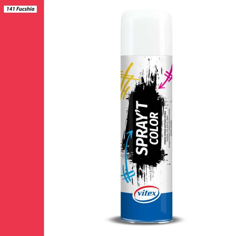 Vitex Spray΄t Ακρυλικό Χρώμα Γενικής Χρήσης Φωσφορούχο 400ml