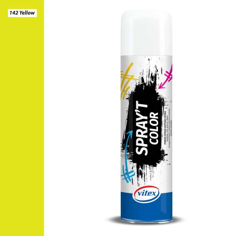 Vitex Spray΄t Ακρυλικό Χρώμα Γενικής Χρήσης Φωσφορούχο 400ml